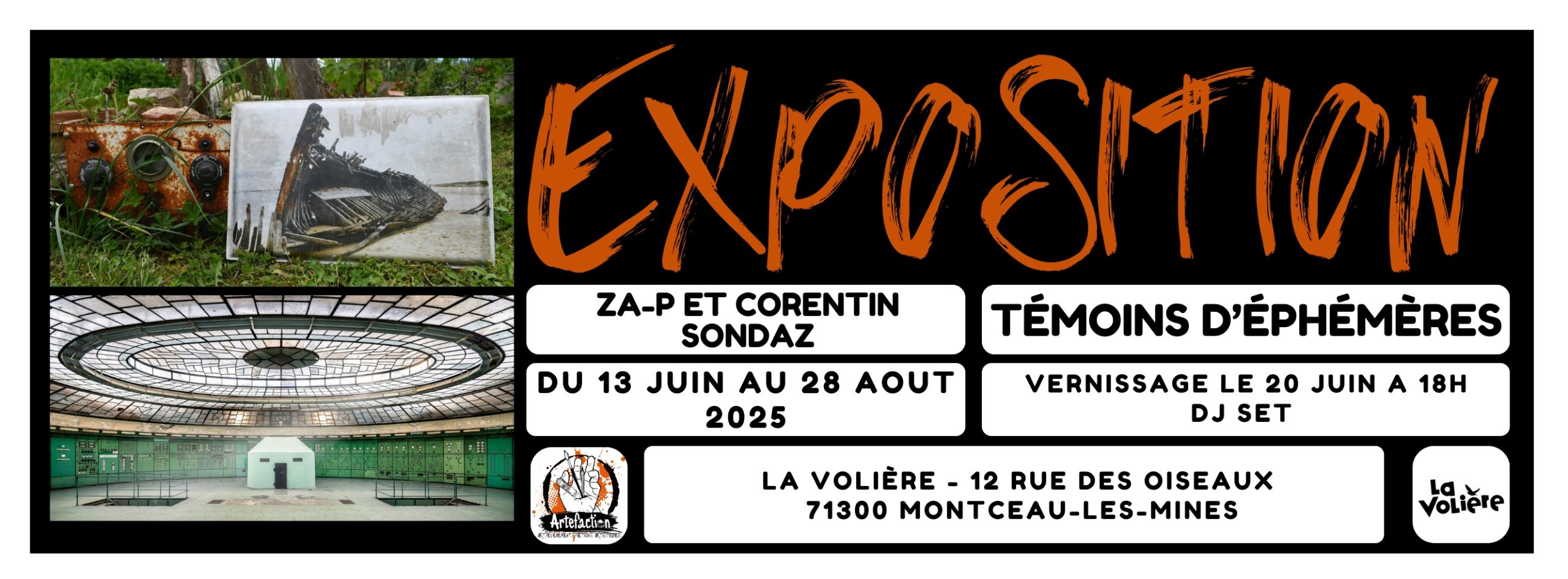 Read more about the article exposition “Témoins d’Ephémères”